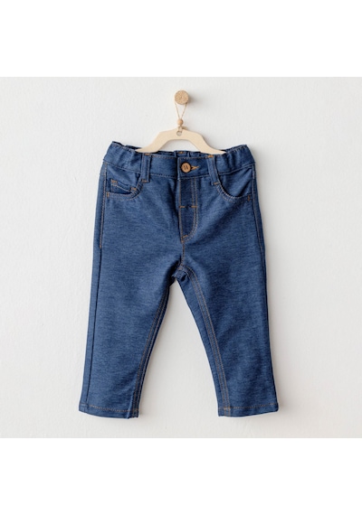 Andywawa Erkek Bebek Pantolon Pant Casual Ac25937 Indigo