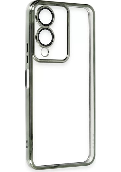 Newface Vivo Y17s Kılıf Razer Lensli Silikon - Yeşil
