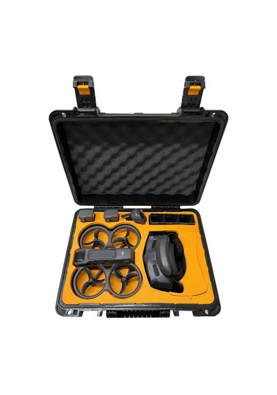 Clascase Avata 2 N3 / Googles 3 Uyumlu Hardcase Drone Taşıma Çantası C036