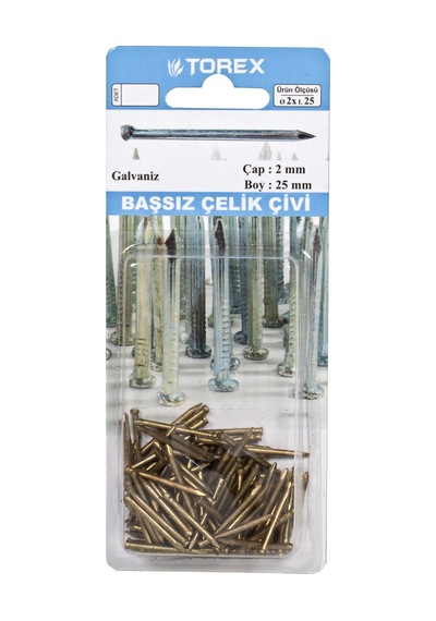 Başsız Çelik Çivi 2x25 - 764815885 Diğer