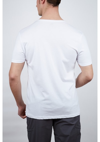 Alpinist Vide Erkek T-Shirt Beyaz