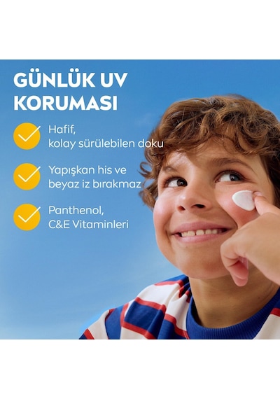 Nıvea Sun Spf50 Çok Yüksek Korumalı Çocuk Güneş Kremi 100 Ml, Tere Ve Suya Dayanıklı,c,e Vitamini