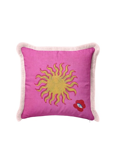 Güneş Motifli Fuşya Saray Saçaklı Yastık Kılıfı - Etnik Celestial Pembe Krem Püsküllü Kırlent Kılıfı Kayıp Yörünge Saten Güneş Motifli Fuşya Saray Saçaklı Yastık Kılıfı - Etnik Celestial Pembe Krem Püsküllü Kırlent Kılıfı Kayıp Yörünge Saten