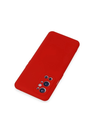 Newface - 354 - One Plus 9 Pro Kılıf Nano İçi Kadife Silikon - Ece-umay - - Kırmızı