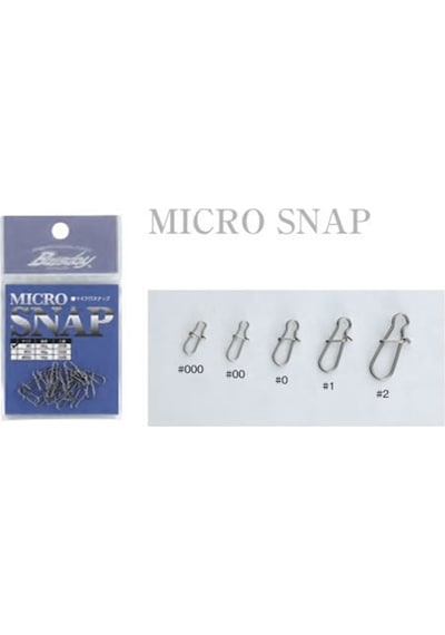 Bassday Micro Snap Klips   No:000 - 20 Adet