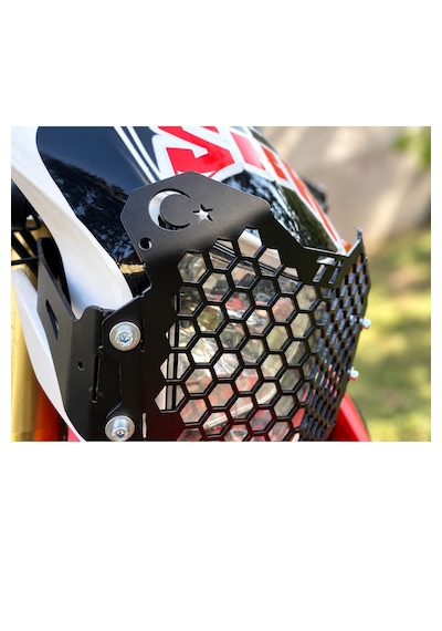 Honda Crf250l Far Koruma Demiri 2013 2020 / Crf 250 L Far Koruyucu Siyah