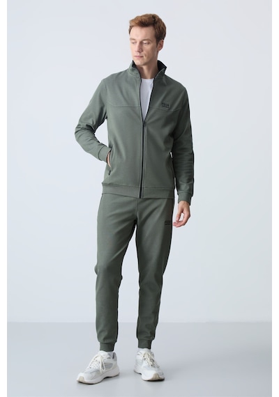 Tommy Life Hugo Haki Jogger Erkek Eşofman Takım - 85198 Haki