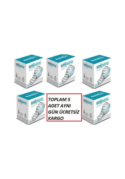 Unipore Elastik Flaster 10X10 Cm - 5 Adet