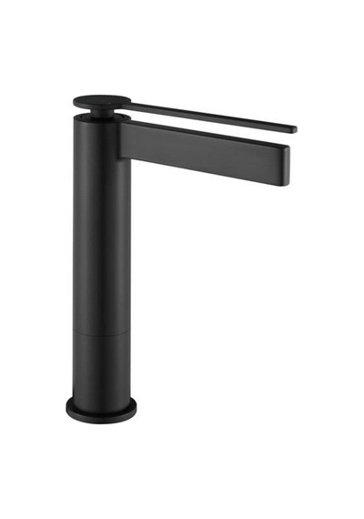 Fj-6025 Mat Siyah Yüksek Lavabo Bataryası Mat Siyah