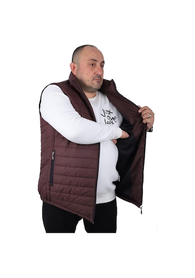 Starbattal Büyük Beden Jessica Su Itici Yelek 22810 Bordo