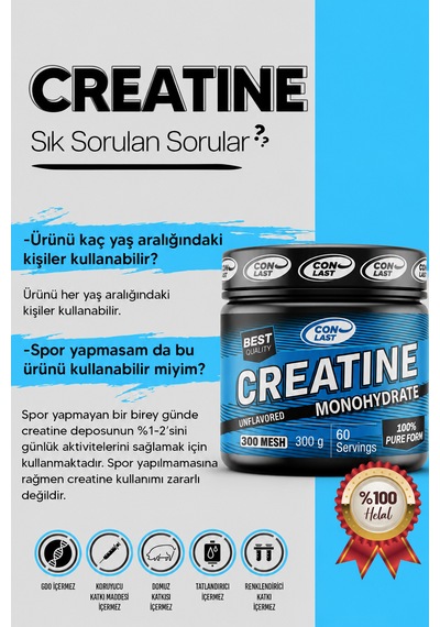 L-carnıtine 3000mg/bcaa 300 Gr/creatine Monohydrate 300 Gr Yeşil Elma