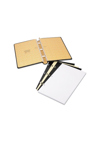 Kurumsal Tutanak Defteri, Legal Boy 21.6x35.6 Cm, 250 Sayfa, Siyah, W0395-31 Çok Renkli