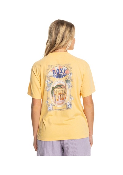 Roxy Moonlight Sun Bj Tees Kadın Tişört Sarı