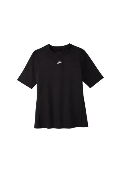 Brooks High Point Short Sleeve Kadın Siyah Koşu Tişört 10011 SIYAH