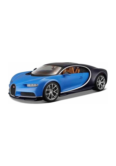 Mey İthalat 1011040 1:18 Bugatti Chiron Model Mavi Araba -