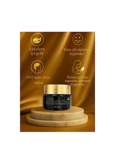 Salyangoz Müsini Içeren Aydınlatıcı Ve Kırışıklık Karşıtı Yüz Bakım Kremi 30ml