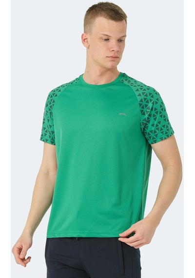 Slazenger RANKA IN Erkek  Yeşil Tişört