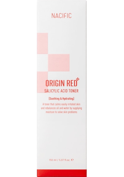 NACIFIC Origin Red Salicylic Acid Toner 150 ml , BHA İçerikli Arındırıcı Tonik , Gözenek ve Sebum Dengeleyici