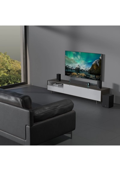 Mıkado Md-sbt35, 160w, 5+1, Masaüstü, Bt/aux/usb/hdmı/optıcal, Soundbar, Siyah Kasa, Ev Sinema Siste