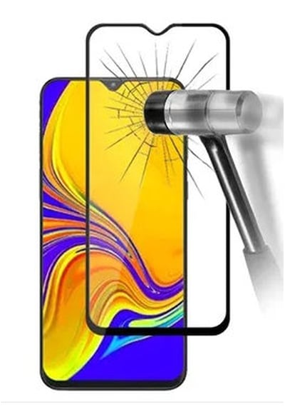 Samsung Galaxy A26 Uyumlu Ekran Koruyucu Cam Kolay Yapışan Siyah