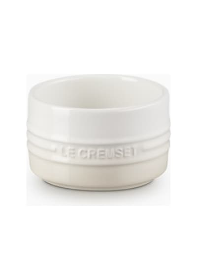 Le Creuset Seramik Ramekin, Istiflenebilir Lüks Sunum Kase Krem
