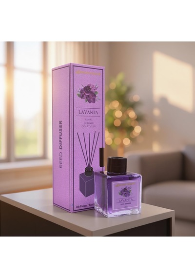 Lavanta Esintisi 100 Ml Çubuklu Oda Kokusu Evinizde Sakinlik Ve Ferahlık Yaratın Diğer