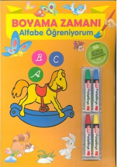 Boyama Zamanı: Alfabe Öğreniyorum- Parıltı Yayınları