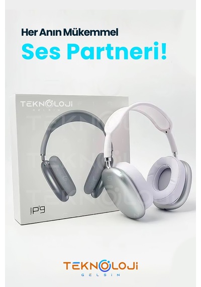 Teknoloji Gelsin TG-P9 Bluetooth 5.0 Kulaküstü Kulaklık