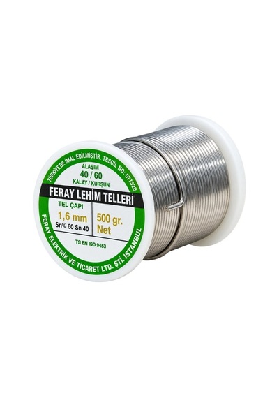40/60 Lehim Teli 1.6 Mm 500 Gr