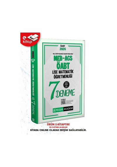 2026 Meb-ags-öabt Lise Matematik Öğretmenliği Tamamı Çözümlü 7 E-deneme