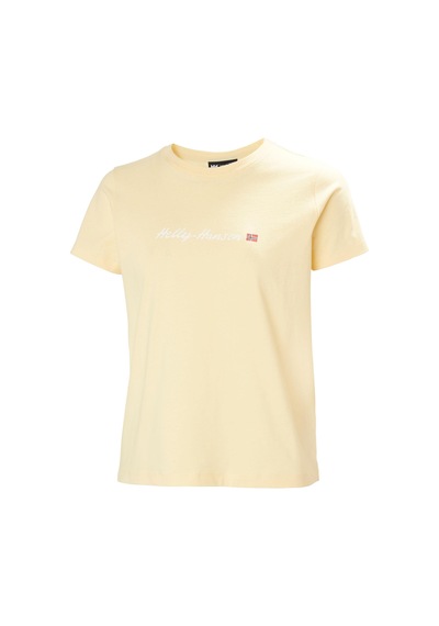Helly Hansen W Core Graphıc T-shırt 2.0 Sarı