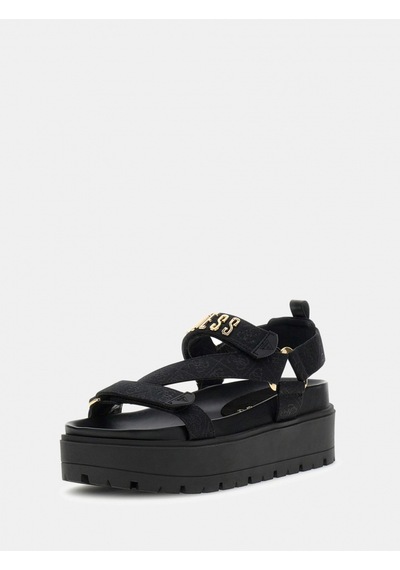 Guess Fetta Kadın Siyah Sandalet Fljfttfal03-black Siyah