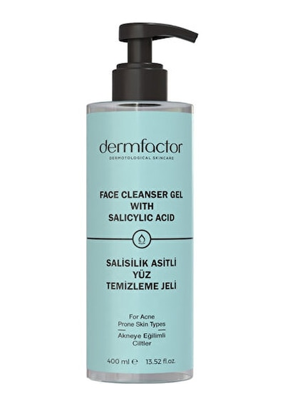 Dermfactor Salisilik Asitli Yüz Temizleme Jeli Akneye Eğilimli Ci