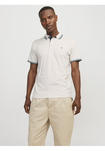Jack & Jones Jack Jones Jjepaulos Polo Tişört 12136668 Krem