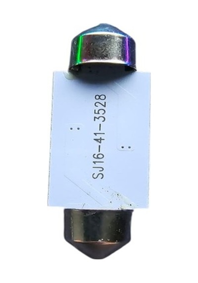 41mm 2 Adet Softit Led Ampul Canbus Plaka Tavan Bagaj Plaka Araç İç Aydınlatma Arıza Işığı Yakmaz