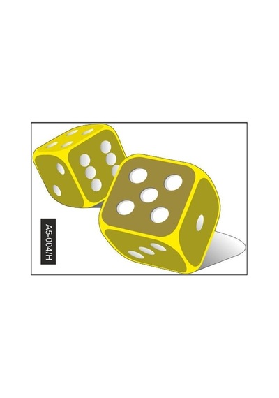 A5 Sticker 004 Tek Paket Çoklu Sticker Standart