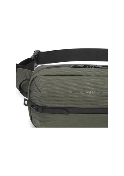 Erkek Bodybag Bel Çantası Orta Boy Oxford Kumaş 8676 001