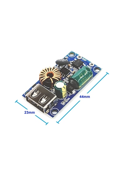 80v To 5v 2a Usb Soket Güç Kaynağı Voltaj Düşürür Güneş Enerjisi Elektrikli Bisiklet Araba Telefon