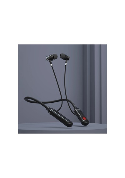 A15 Boyuna Asmalı Spor Bluetooth Kulaklık Şarj Göstergeli Sd Kart Girişi 200 Saat Müzik Dinleme Siyah - 570545110