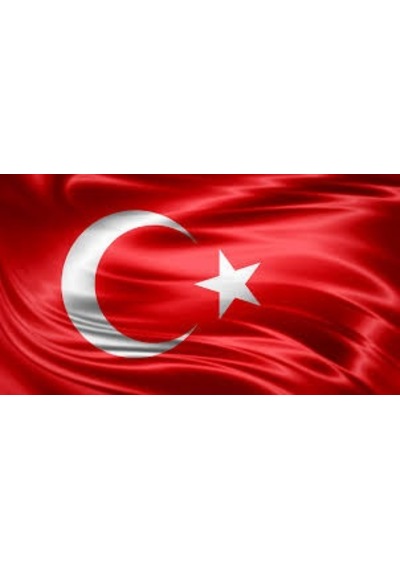 Türk Bayrağı Alpaka Kumaş 80X120