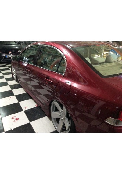 Honda Civic Fd6 Cam Çıtası Çerçevesi Kromu Nikelajı Komple