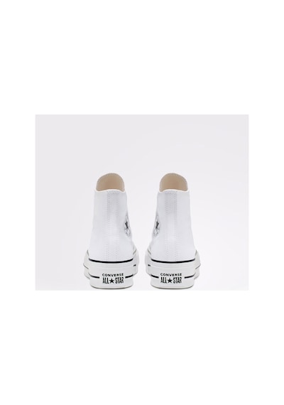 Converse Chuck Taylor All Star Lift Hi Unisex Platform Beyaz Sneaker Siyah