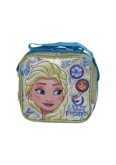 Frozen Elsa Beslenme Çantası Simli Lisanslı Çok Renkli