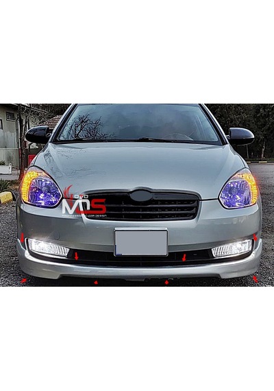 Hyundai Accent Era Ön Tampon Eki Fiberglass Boyasız