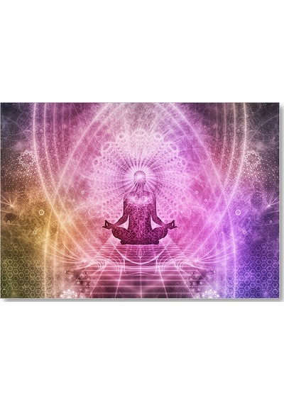 Cakasepetim Meditasyon Ve Sürreal Şekiller Ahşap Mdf Tablo