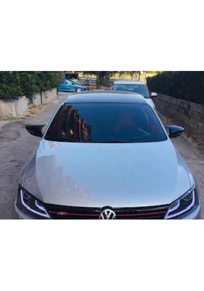Vw Jetta Mk6 2011 Sonrası Batman Yarasa Ayna Kapağı Piano Black