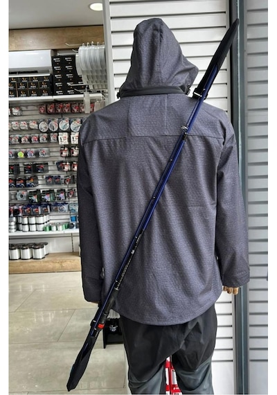 Kendo Ayarlanabilir 2 Parçalı Spin Kamışlar İçin Koruma Kılıfı Neopren