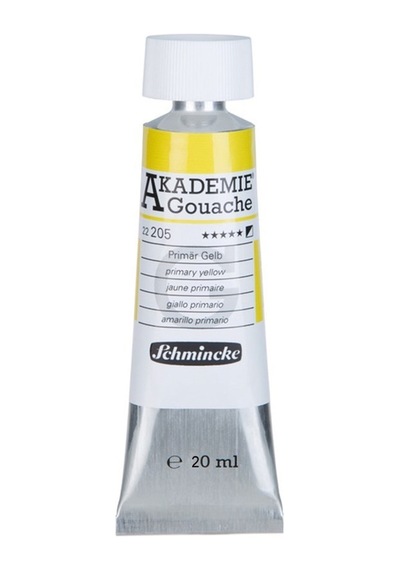 Schmincke Akademie Guaj Boya 20 Ml. 205 Primary Yellow