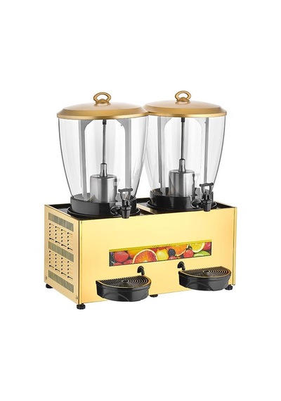 Remta Gold Çiftli 20+20 L Soğutuculu Şerbet Ayran Makinesi