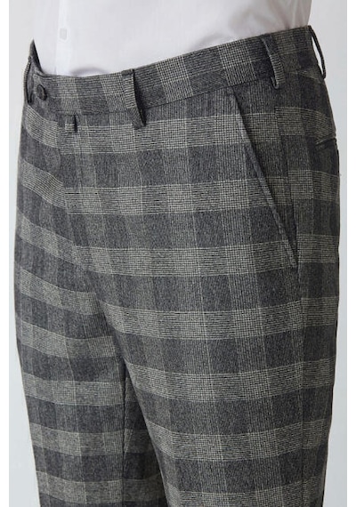 Bisse Erkek Regular Fit Platinum Ekoseli Klasik Pantolon GRİ Gri Bisse Erkek Regular Fit Platinum Ekoseli Klasik Pantolon GRİ Gri